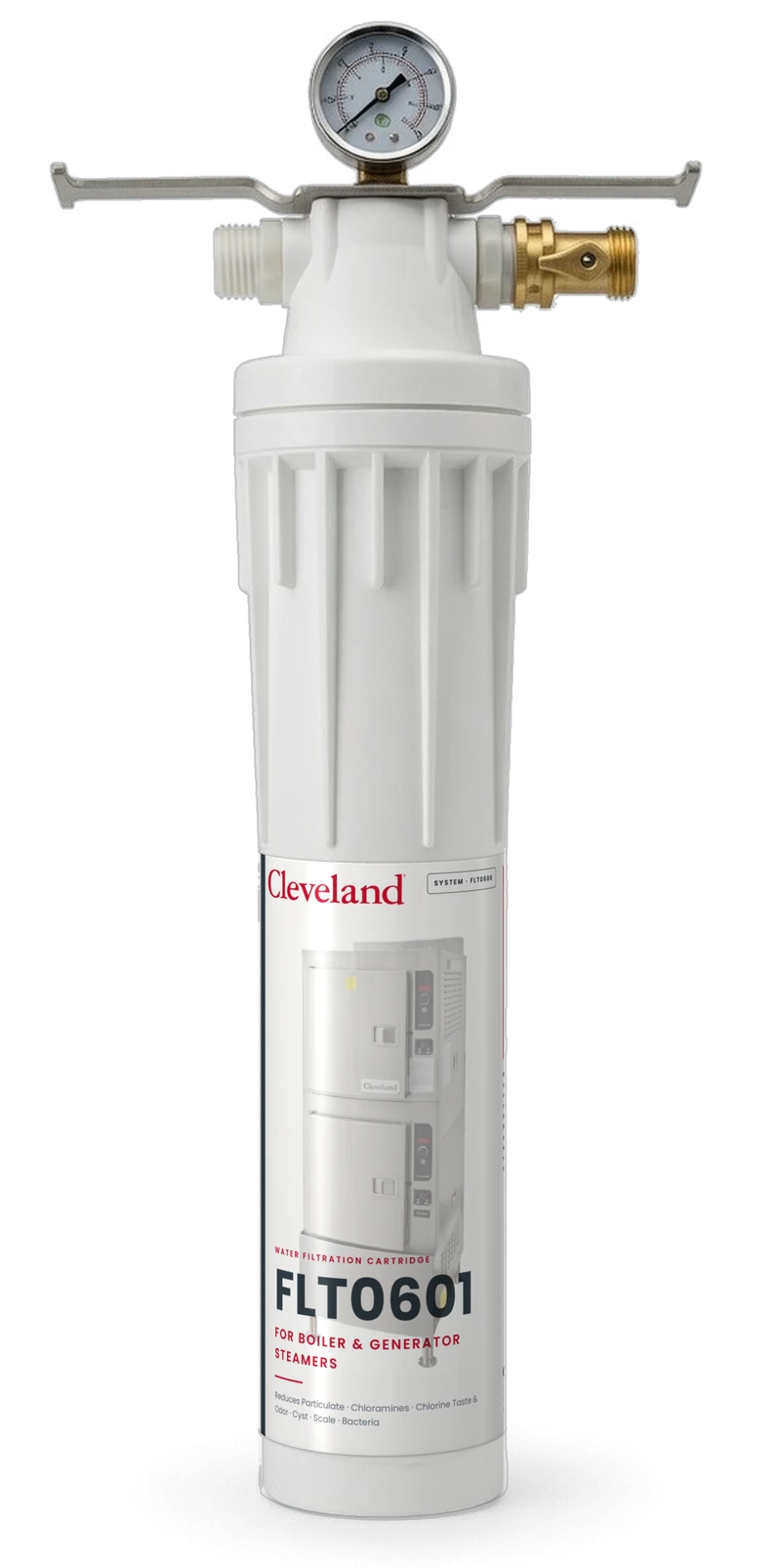 Cleveland FLT0600 water filtration system with FLT0601 cartridge