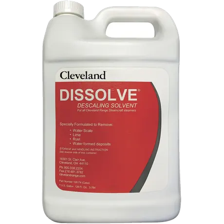 Dissolve descaling solvent, one gallon jug