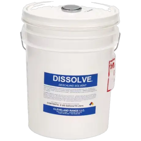 Dissolve descaling solvent, five gallon pail