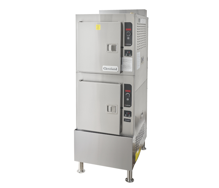 24CGA10.2: Gemini 10 convection steamer with gas generator