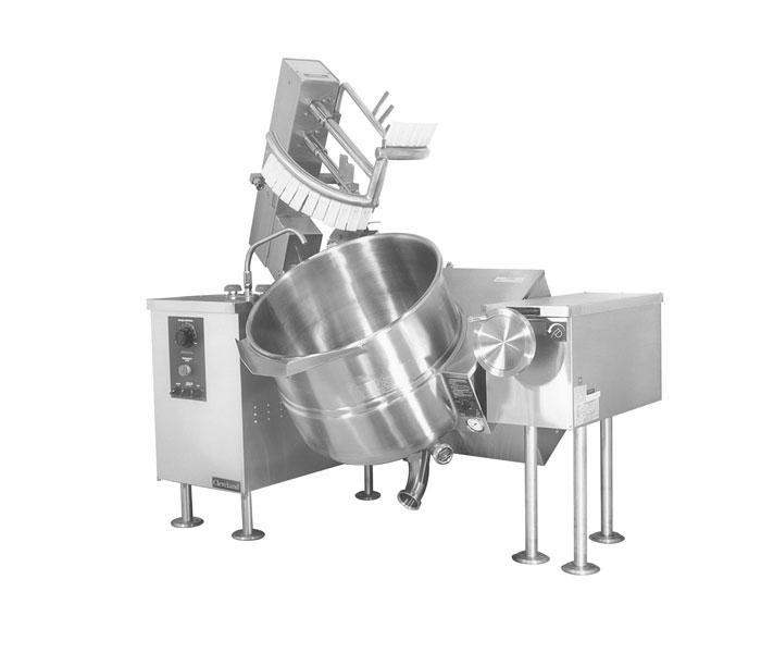MKGL-T: Gas Steam Mixer Kettle, Tilting