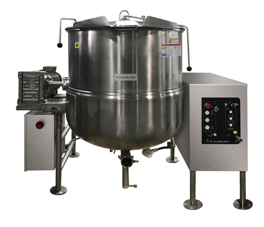 HAMKDL-T: Direct Steam Tilting Mixer Kettle, Horizontal Agitator